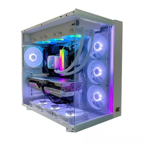 Camellia Gaming PC (Core i7-13700K, 32 GB DDR5 RAM, RTX 4070 Ti 12GB GPU)
