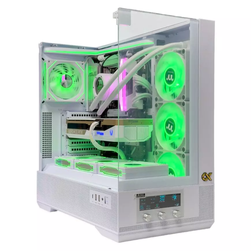 Gaming PC Arctic (Ryzen 7 9800X3D, 32 GB DDR5 RAM, RTX 5070 Ti 16GB GPU)