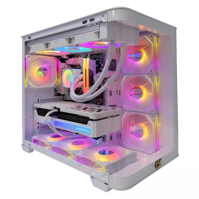 Glacial Gaming PC (Core i7-14700K, 32 GB DDR5 RAM, RTX 4070 Ti Super 16GB GPU)