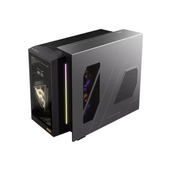 MSI MEG Vision X AI 2nd Barebone Gaming Desktop - Black - Image 2
