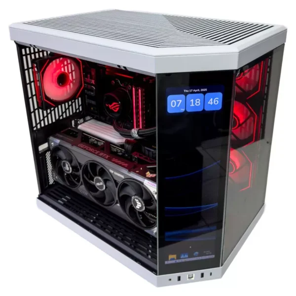 Platinum Gaming PC (Ryzen 7 9800X3D, 64 GB DDR5 RAM, RTX 5080 16GB GPU) - Powered by ASUS